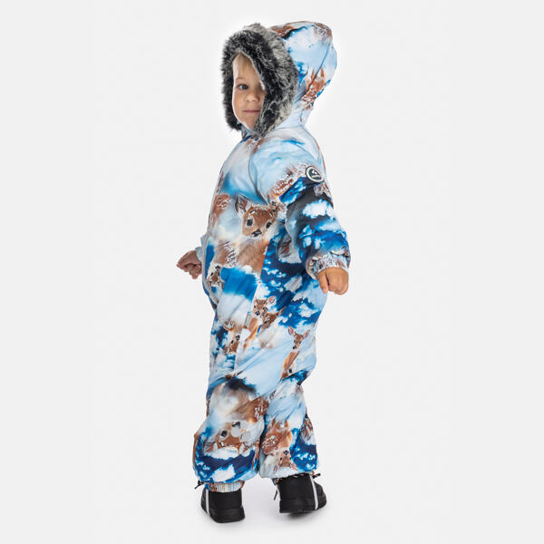 Dětská zimní kombinéza Huppa Ottis navy pattern 4