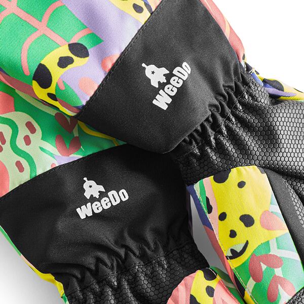 Barevné dětské palčáky WeeDo Cosmo Candy Jungle na zimu