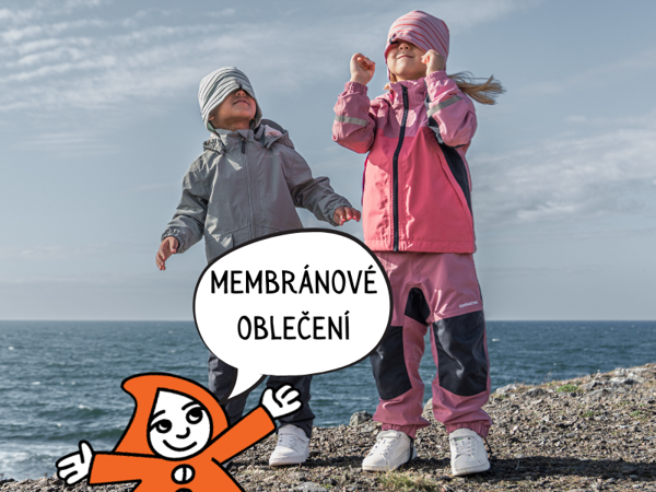 Dětské oblečení s membránou
