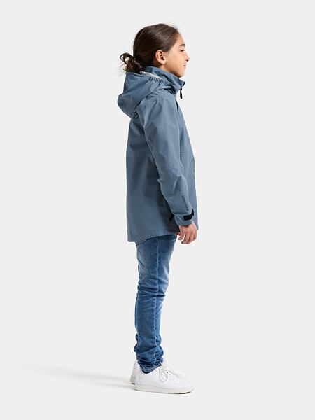 Dětská nepromokavá bunda Didriksons Piko blue fog - ROSTOUCÍ 5