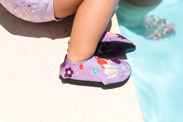 Dětské barefoot boty do vody Splash About Lilac Spring 3