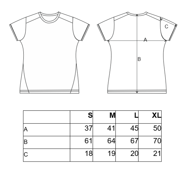 Dámské funkční tričko BARIDI wear PERFORMANCE Outlast® KR tenké - černé 7
