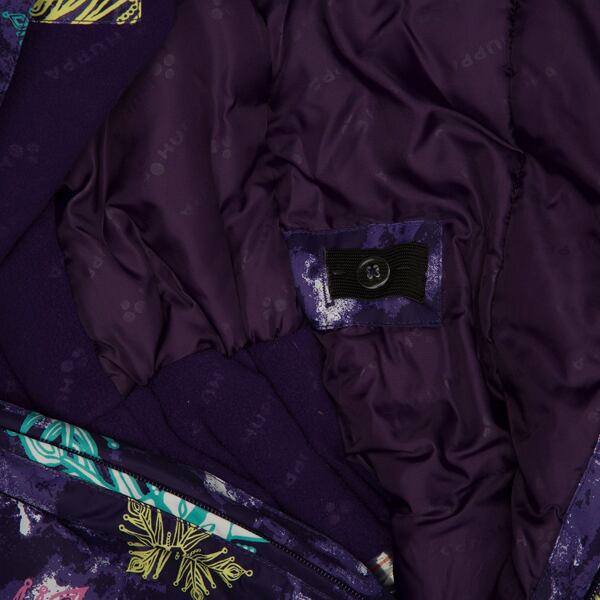 Dětská zimní kombinéza Huppa Wille 1 dark lilac pattern / dark lilac 6