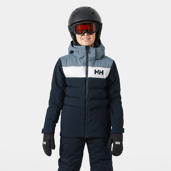Dětská lyžařská bunda Helly Hansen JR Cyclone tmavě modrá