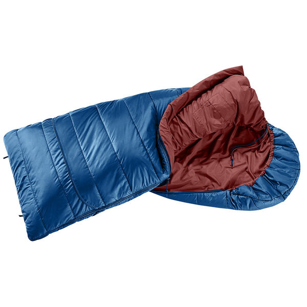 Dětský rostoucí spací pytel Deuter Starlight SQ nightblue-redwood 4