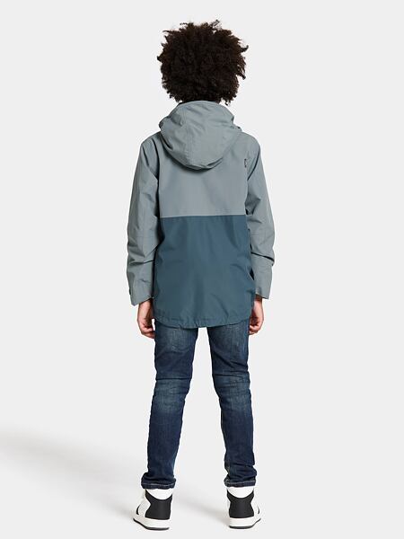 Dětská nepromokavá bunda Didriksons Piko factory blue - ROSTOUCÍ 5
