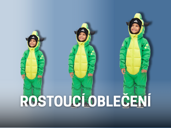 Rostoucí oblečení, které vydrží až přes tři sezony.