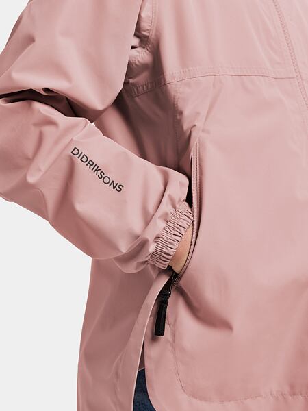 Dětská nepromokavá bunda Didriksons Meliss vintage pink - ROSTOUCÍ 9