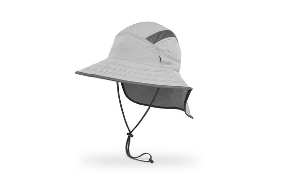 Sbalitelný UV klobouk Ultra Adventure Hat šedý pro starší děti i dospělé