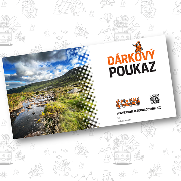 dárkový poukaz, když nevíte, co by přesně udělalo raodst - promaledobrodruhy.cz
