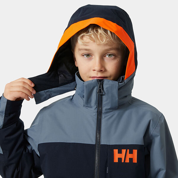 Dětská lyžařská bunda Helly Hansen Jr Summit 2.0 jacket - navy 5