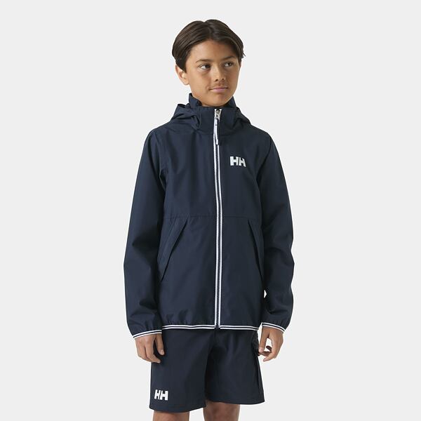 Dětská nepromokavá bunda Helly Hansen Jr Koster rain jacket - navy