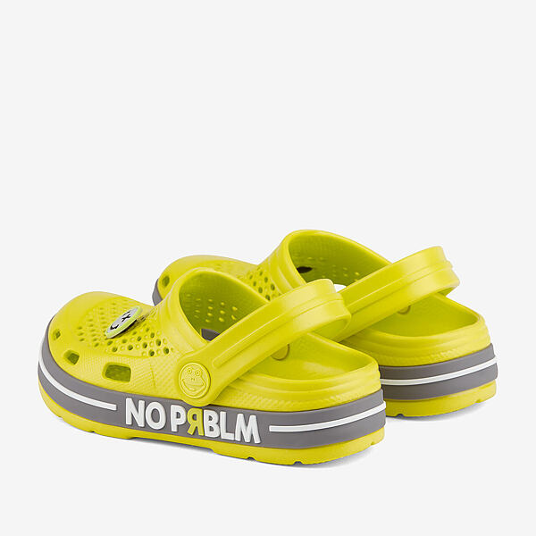Dětské sandály Coqui Lindo citrus / mid. grey PRBLM + amulet