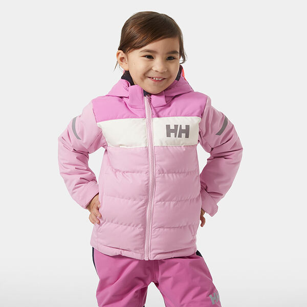 Dětská zimní bunda Helly Hansen K Vertical - pink lavender