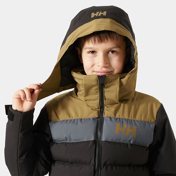 Dětská lyžařská bunda Helly Hansen JR Cyclone - black 5