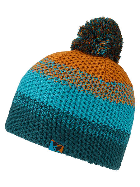 Dětská zimní čepice Ziener Ishi Jr - turquoise ocean