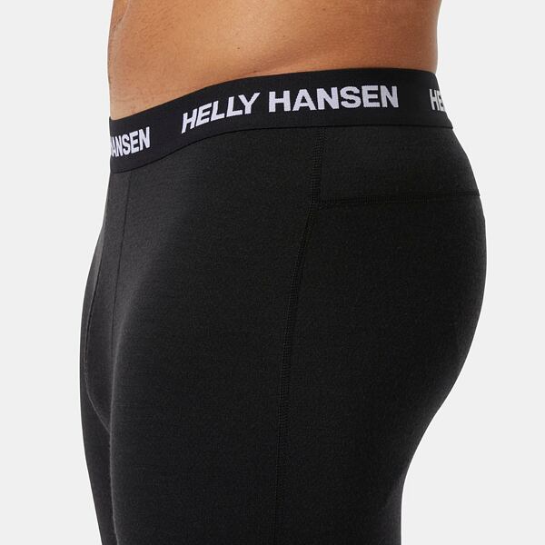 Pánské termolegíny černé Helly Hansen detail