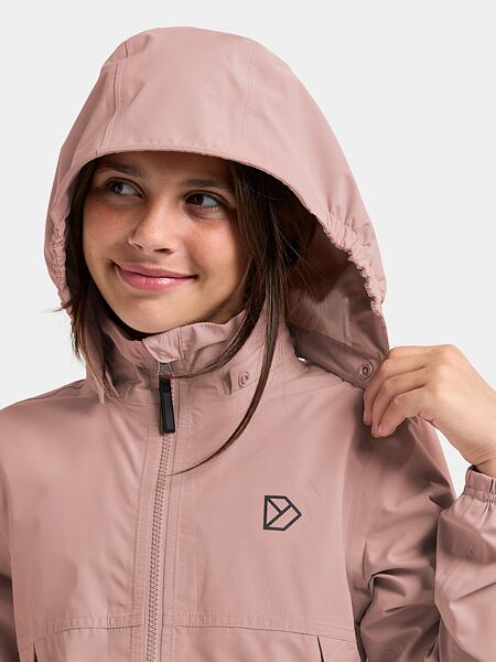 Dětská nepromokavá bunda Didriksons Meliss vintage pink - ROSTOUCÍ 7