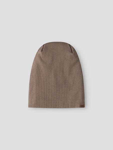 Dětská čepice Name It Mex beanie - fossil 3