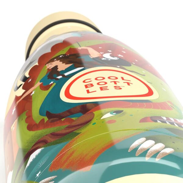 Detail na Cool bottles termolahev pro děti - obrázky zvířat, dětí a kytiček