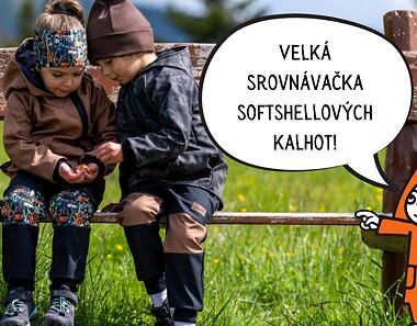 Velká srovnávačka softshellových kalhot