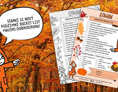 Stáhni si podzimní bucket list malého dobrodruha!
