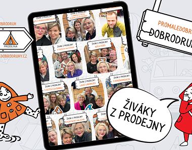 Podcasty, živáky z prodejny - ROZHOVORY S OSOBNOSTMI