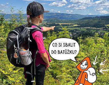 Co si sbalit do batohu na celodenní výlet, aby nic nechybělo