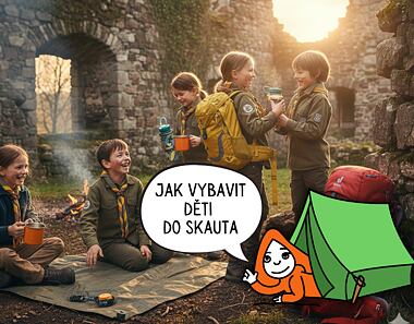 Jak vybavit děti do skauta?