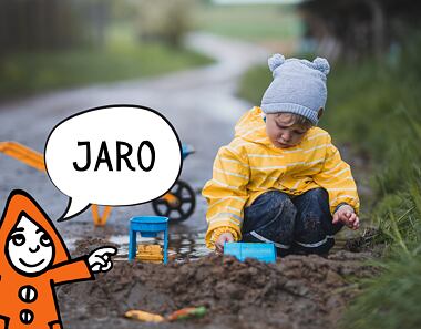 Výbava do lesní školky - jaro