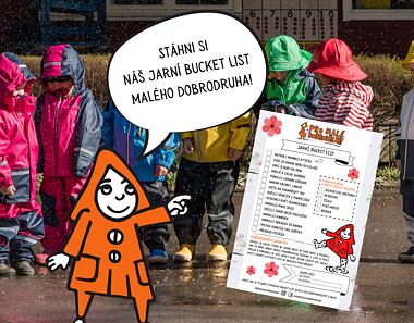 SOUTĚŽ! Vyplň jarní bucket list malého dobrodrodruha.