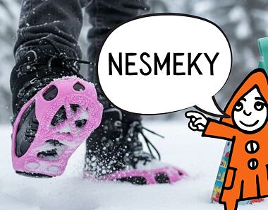 Nesmeky - pro jistý krok i na ledu!