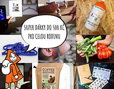 Dárky pod 500 Kč pro celou rodinu!