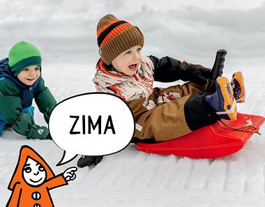 Výbava do lesní školky - zima