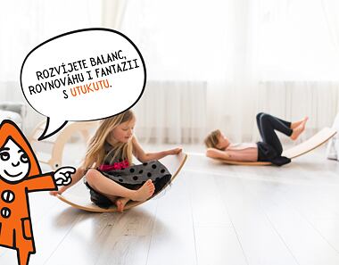 Utukutu - pohybové hračky pro malé dobrodruhy