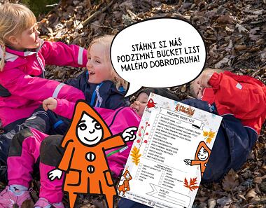 SOUTĚŽ! Vyplň podzimní Bucket list malého dobrodruha