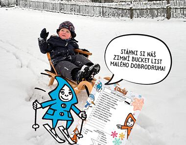 Soutěž! Zimní bucket list malého dobrodruha