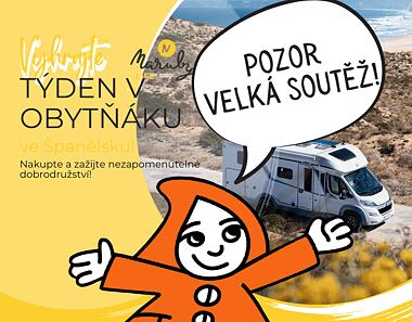 Vyhrajte týden v obytňáku ve Španělsku!