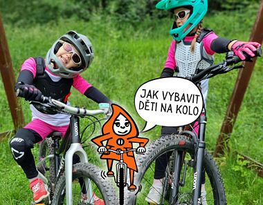 Jak vybavit děti na kolo