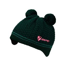 Dětská zimní čepice Ziener Impa Mini spruce green