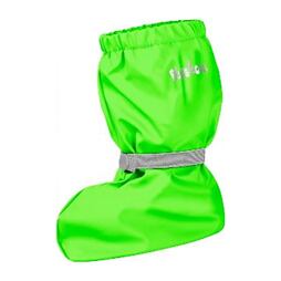 Dětské capáčky do deště Playshoes s fleecem neonově zelené