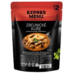Zbojnické kuře Expres menu 2 porce