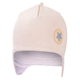 Dětská čepice laponka Little Angel Outlast® podšitá - béžová/pearl