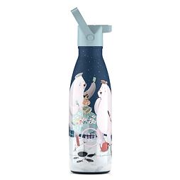 Dětská termoska Cool Bottles Kids 3D Polar Bears třívrstvá 350 ml