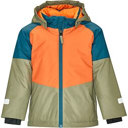 Dětská zimní bunda Playshoes Colour Block teal