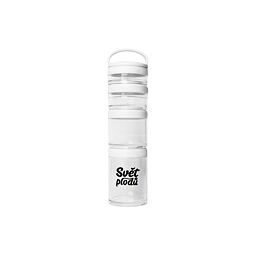 Krabička pro dobrodružnou sváču Svět plodů Sváčonosič 4pack - bílý