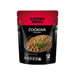 Čočková polévka Expres menu 2 porce