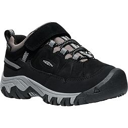 Dětské boty KEEN Targhee IV Low WP - black/steel grey