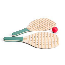 Dřevěné tenisové rakety BS Toys Padel Rackets