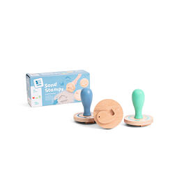 Razítka na písek - 3 ks BS Toys Sand Stamps